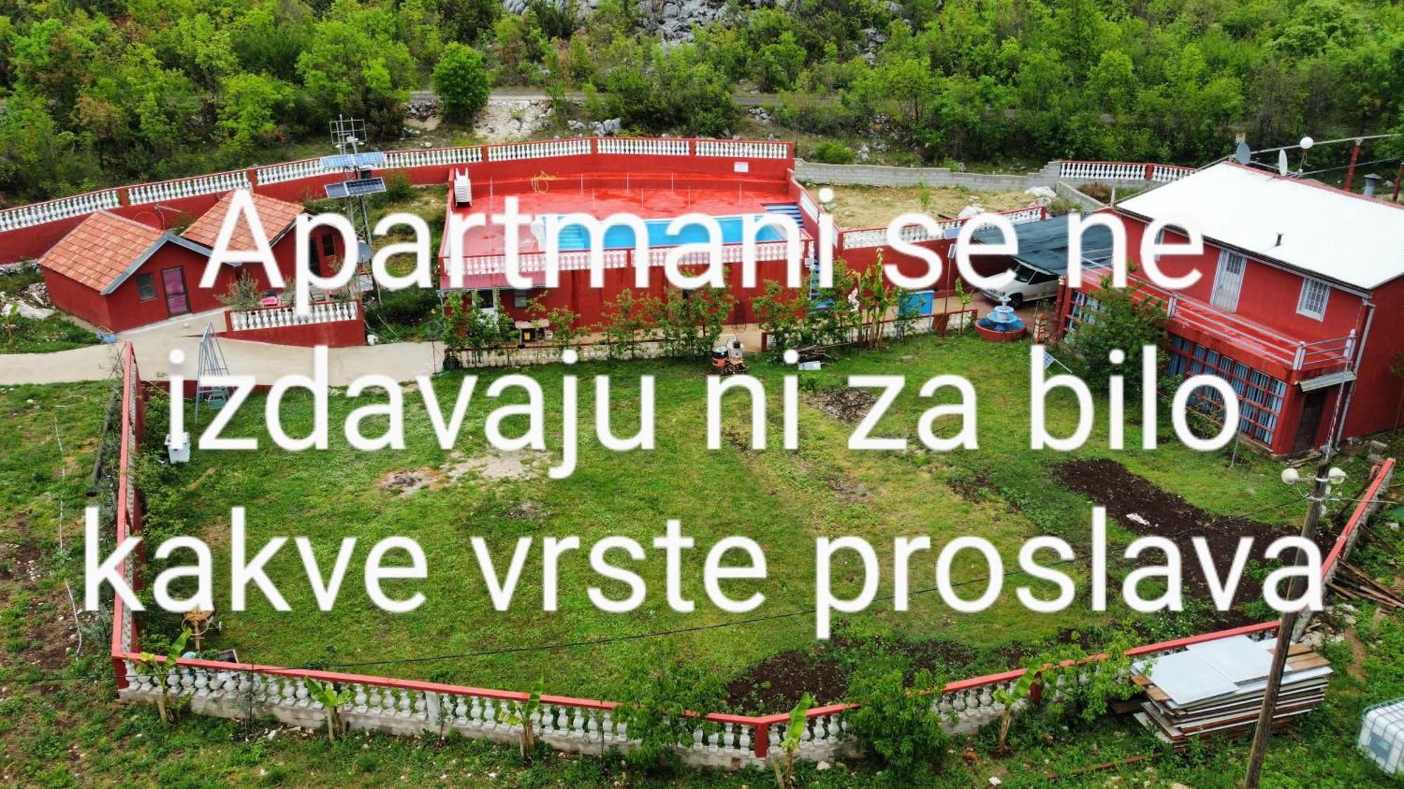 Red Apartman Trebinje Esterno foto